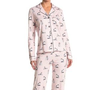 PJ Salvage Set XL Pink Royal Cats